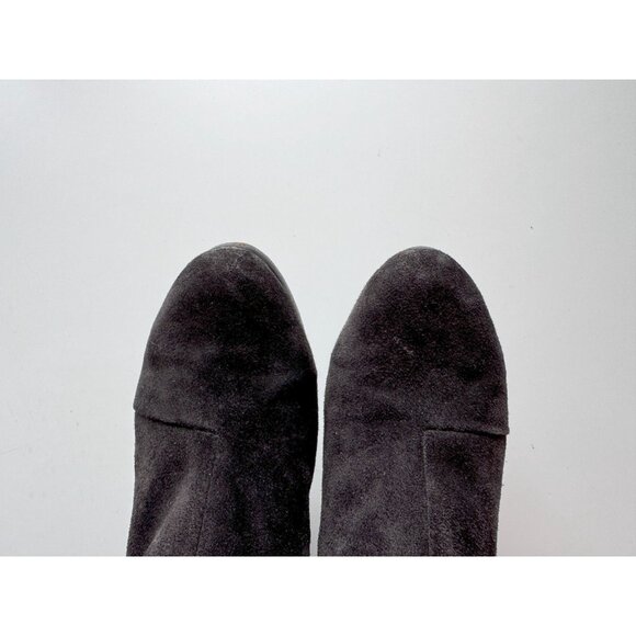 RAG & BONE Newbury Black Suede Leather Block Heel Ankle Boots, Size 37.5 - Picture 5 of 16